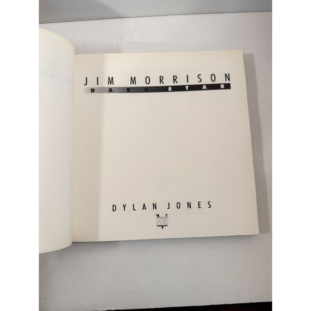 Jim Morrison Dark Star Hardcover By Jones, Dylan - GOOD - Picture 6 of 16